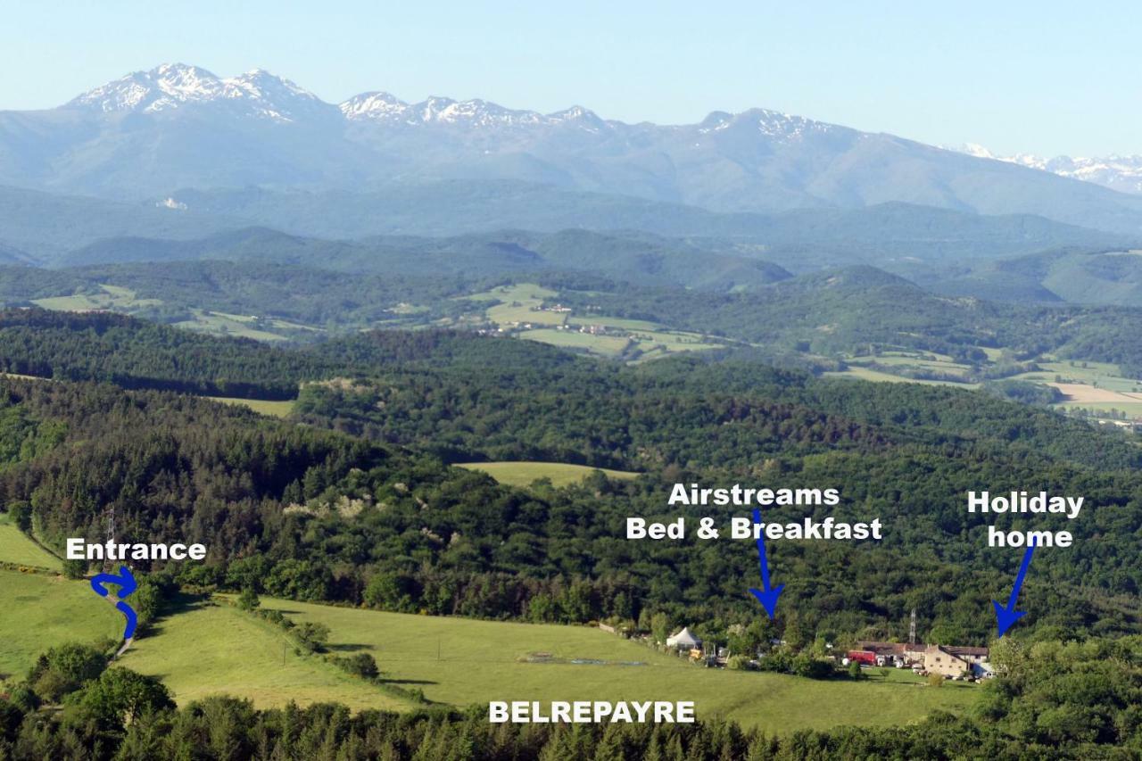 Bed and Breakfast Belrepayre Airstream Glamping à Manses Extérieur photo